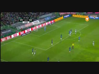 Sporting CP vs Marítimo - Goal by T. Gutiérrez (42')