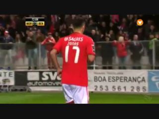 Moreirense 1-3 Benfica - Golo de Jonas (73min)