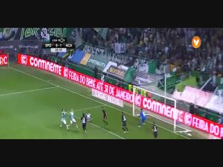 Summary: Sporting CP 3-2 Académica (30 January 2016)