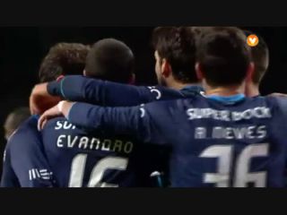 Braga 1-1 Porto - Goal by Evandro (24')