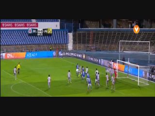 Belenenses 1-0 União Madeira - Goal by Tiago Caeiro (90')
