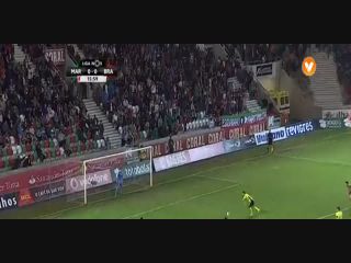 Marítimo 1-3 Braga - Gól de Pedro Santos (16min)