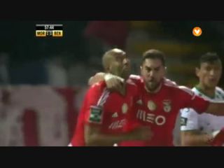 Moreirense 1-3 Benfica - Gól de Luisão (58min)