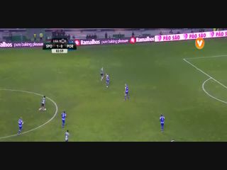 Sporting CP 2-0 Porto - Golo de I. Slimani (85min)