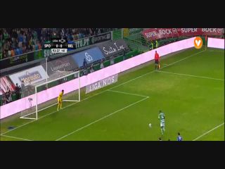 Sporting CP 1-0 Belenenses - Goal by William Carvalho (90+3')