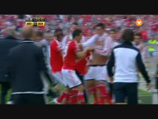 Arouca 0-2 Benfica - Golo de Rodrigo (45+2min)