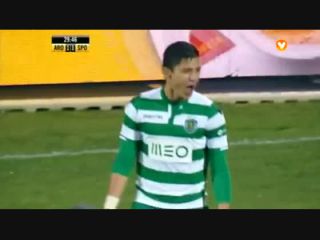 Arouca 1-3 Sporting CP - Golo de F. Montero (30min)