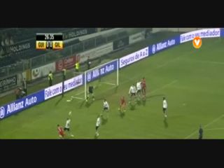 Vitória Guimarães 2-2 Gil Vicente - Golo de S. Nwankwo (27min)