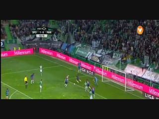 Sporting CP vs Marítimo - Goal by William Carvalho (53')