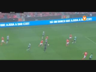 Benfica 0-3 Sporting - Gól de T. Gutiérrez (9min)