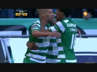 Sporting CP 2-1 Boavista - Golo de I. Slimani (66min)