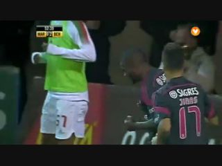 Marítimo 0-4 Benfica - Gól de O. John (53min)