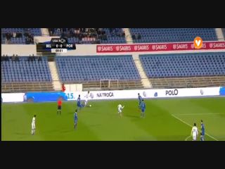 Belenenses 1-2 Porto - Goal by Y. Brahimi (9')