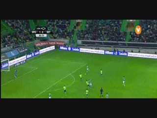 Sporting CP 5-0 Vitória Setúbal - Golo de T. Gutiérrez (37min)