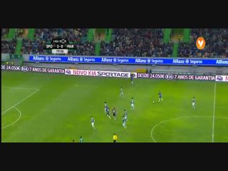 Sporting CP 3-1 Marítimo - Golo de G. Ghazaryan (81min)