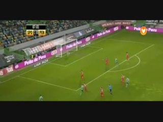 Sporting CP 3-2 Penafiel - Goal by I. Slimani (8')