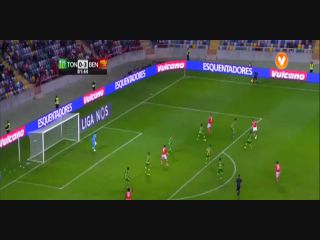 Tondela 0-4 Benfica - Gól de M. Carcela (82min)