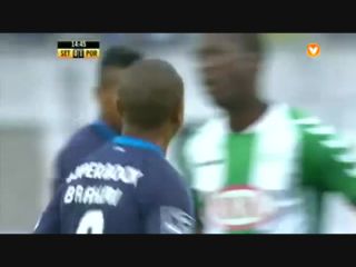 Vitória Setúbal 0-2 Porto - Golo de Y. Brahimi (15min)