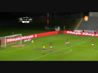 Arouca 4-1 Marítimo - Golo de Ivo Rodrigues (26min)