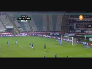 Vitória Setúbal 1-1 Marítimo - Golo de André Claro (42min)
