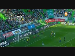 Sporting CP 2-0 União Madeira - Golo de João Mário (19min)