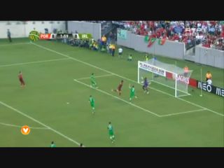 Republic of Ireland 1-5 Portugal - Golo de Hugo Almeida (2min)