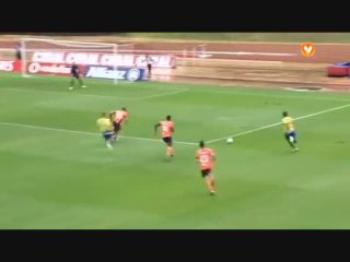 União Madeira 3-4 Paços de Ferreira - Golo de Élio Martins (18min)