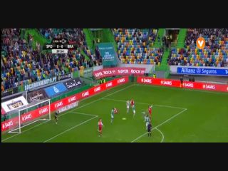 Sporting CP 3-2 Sporting Braga - Golo de Wilson Eduardo (40min)